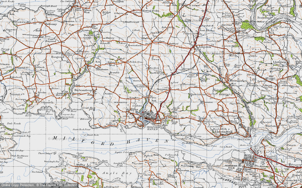 Old Map of Priory, 1946 in 1946