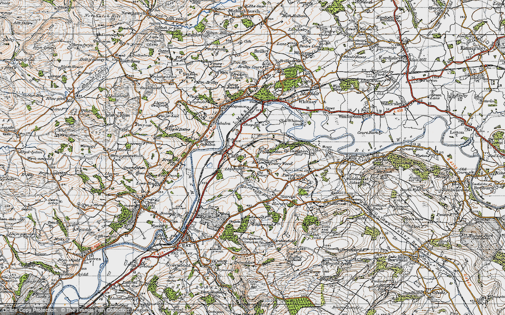 Old Map of Priory Wood, 1947 in 1947