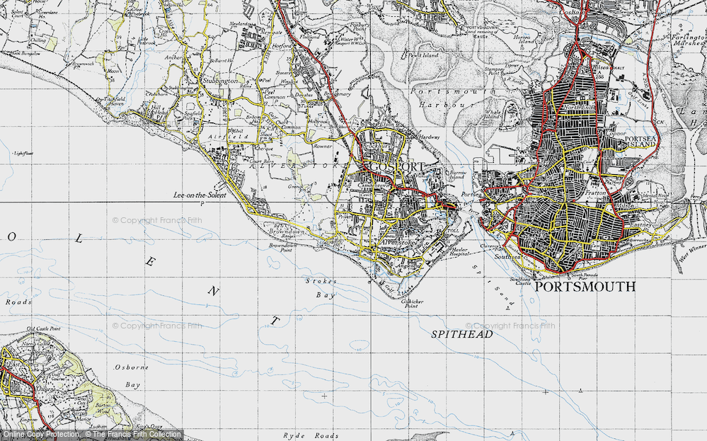 Old Map of Privett, 1945 in 1945