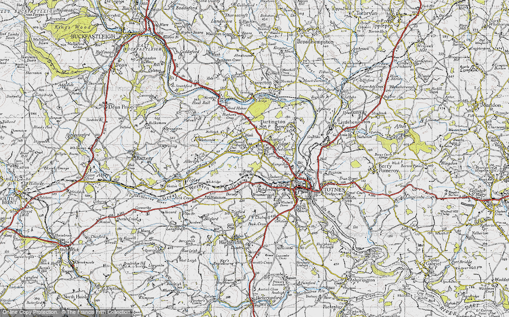 Old Map of Puddaven, 1946 in 1946