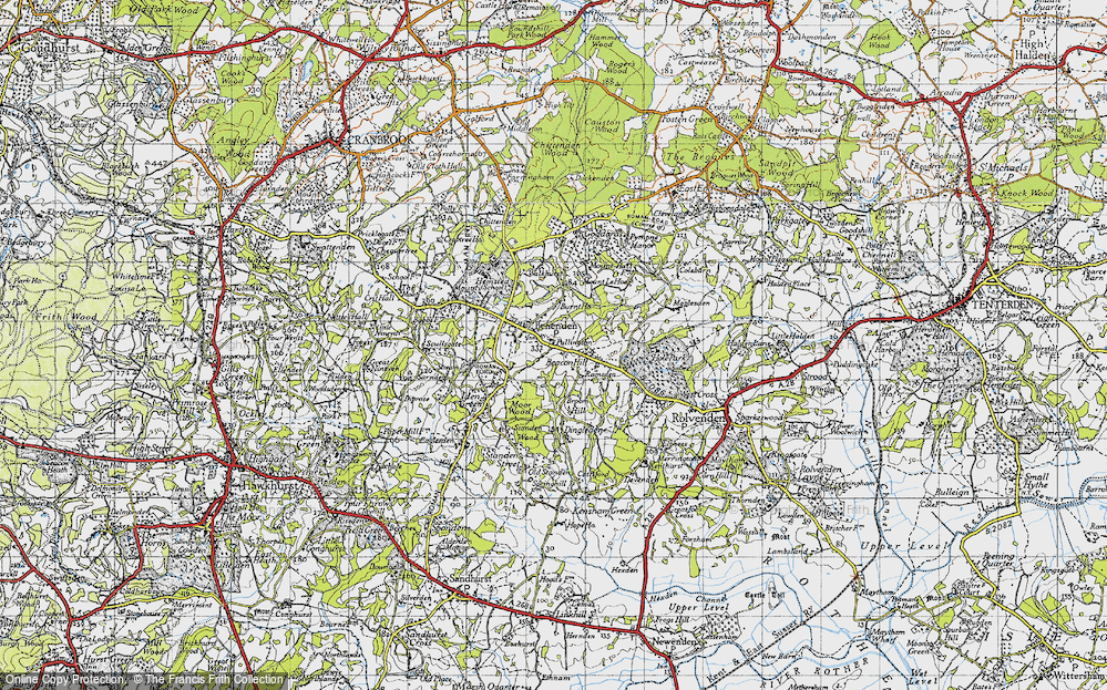 Old Map of Pullington, 1940 in 1940