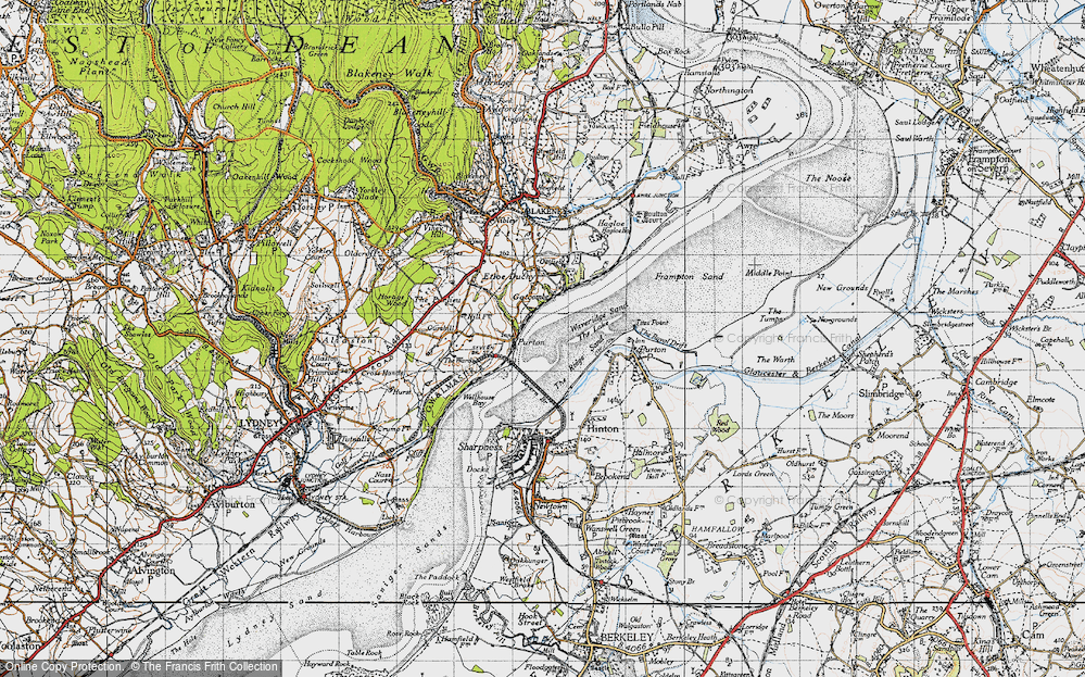 Old Map of Purton, 1946 in 1946