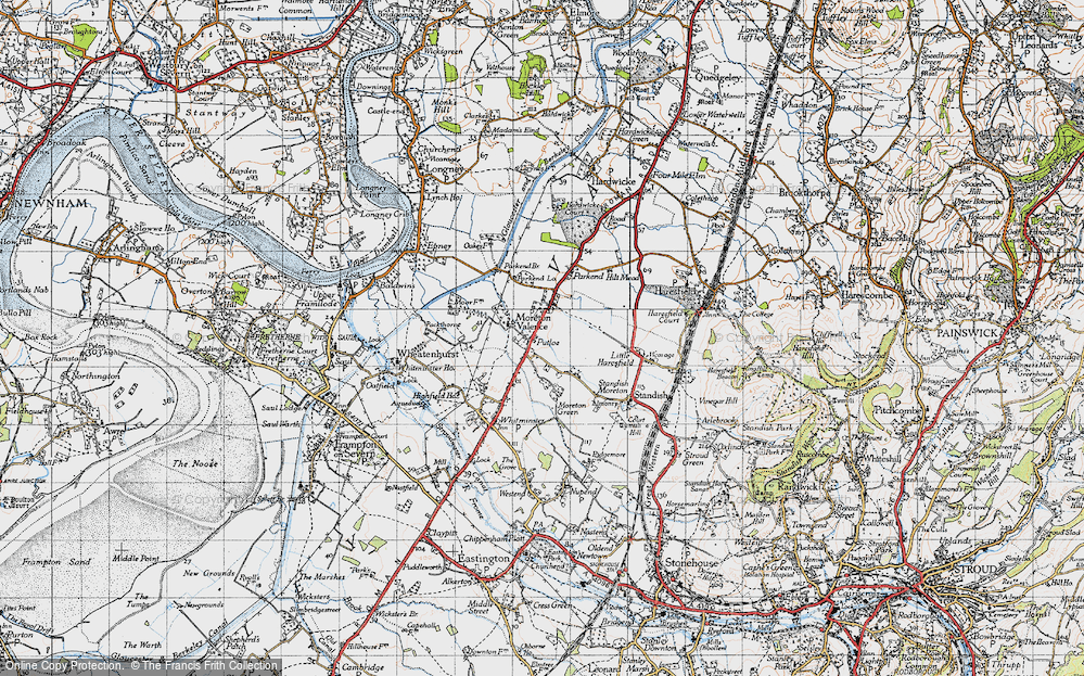 Old Map of Putloe, 1946 in 1946