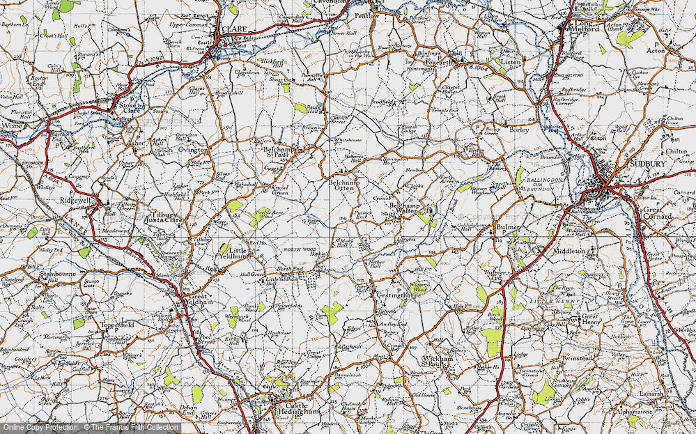 Old Map of Puttock End, 1946 in 1946