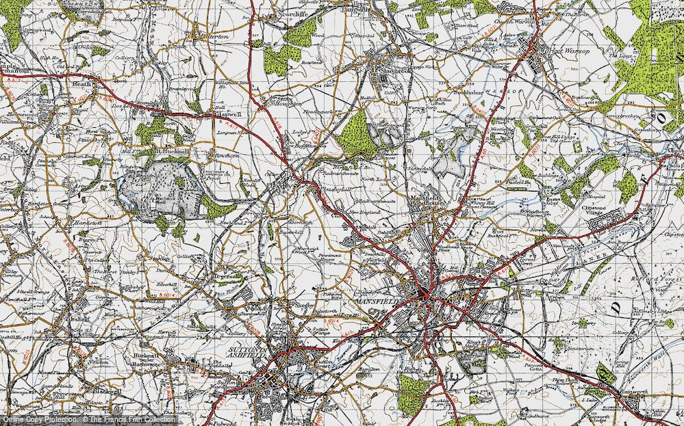 Old Map of Radmanthwaite, 1947 in 1947