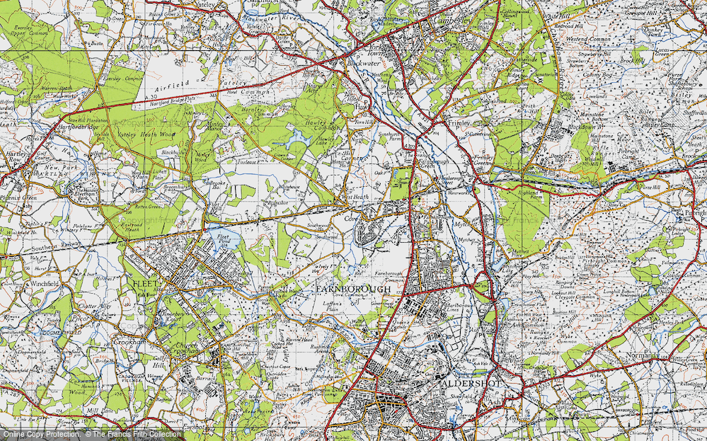 Old Map of Rafborough, 1940 in 1940