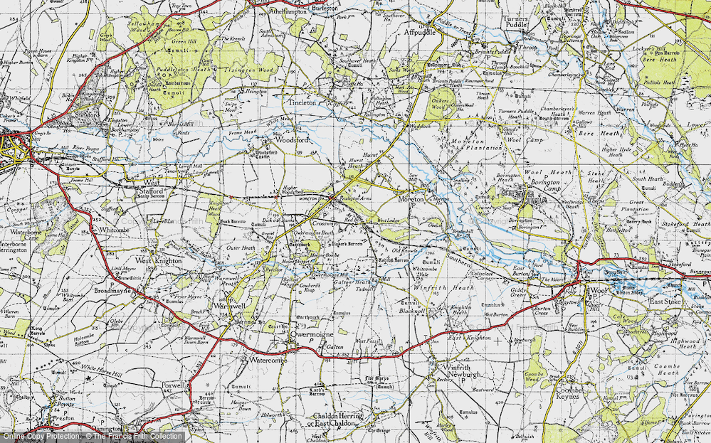 Old Map of Redbridge, 1945 in 1945