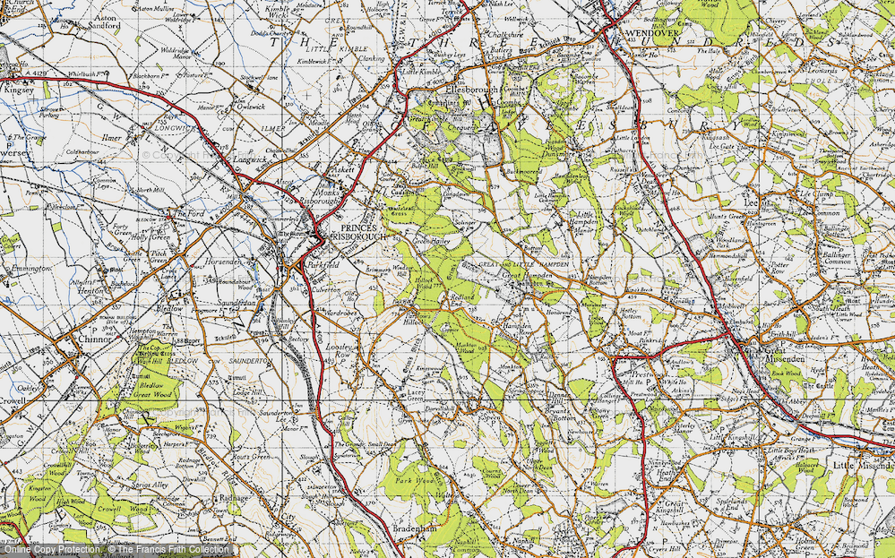 Old Map of Redland End, 1947 in 1947