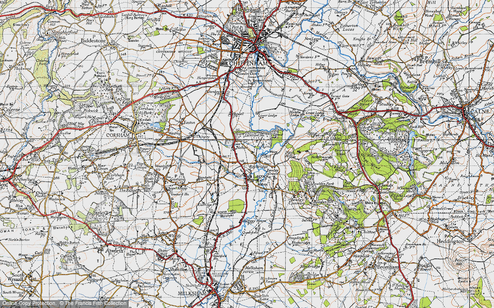 Old Map of Reybridge, 1940 in 1940