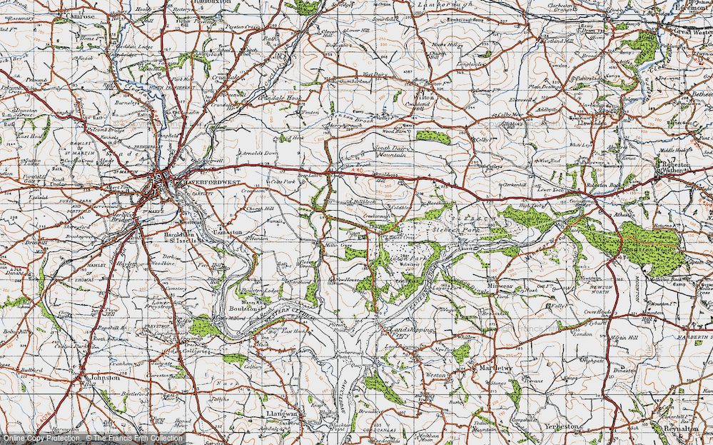 Old Map of Rhos, The, 1946 in 1946