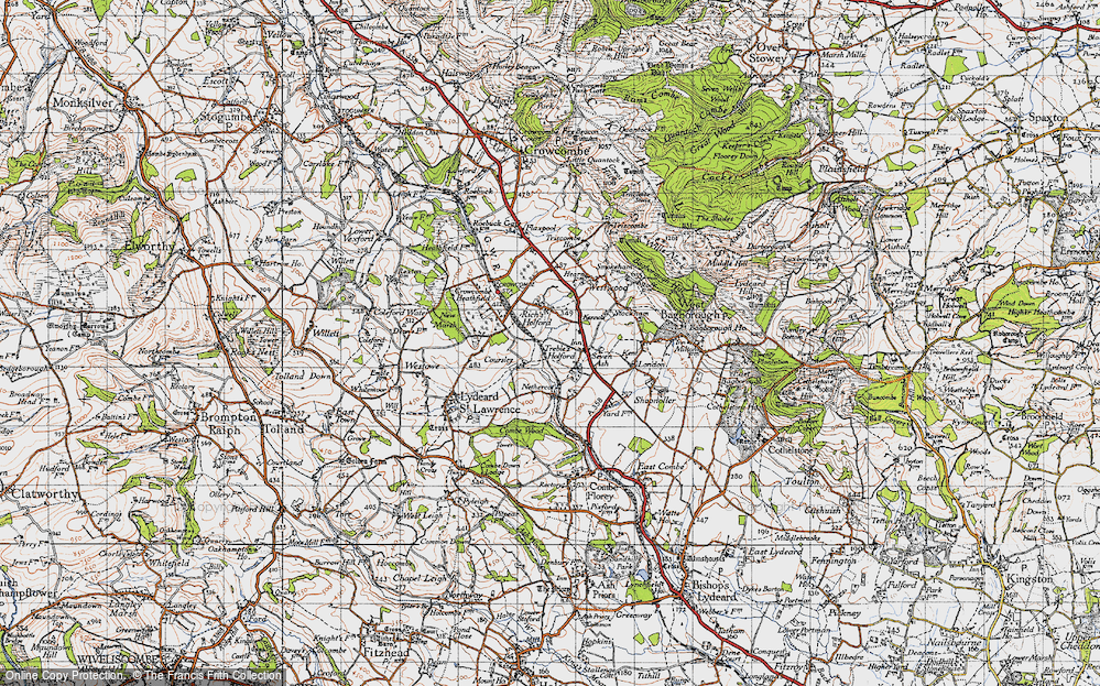 Old Map of Rich's Holford, 1946 in 1946