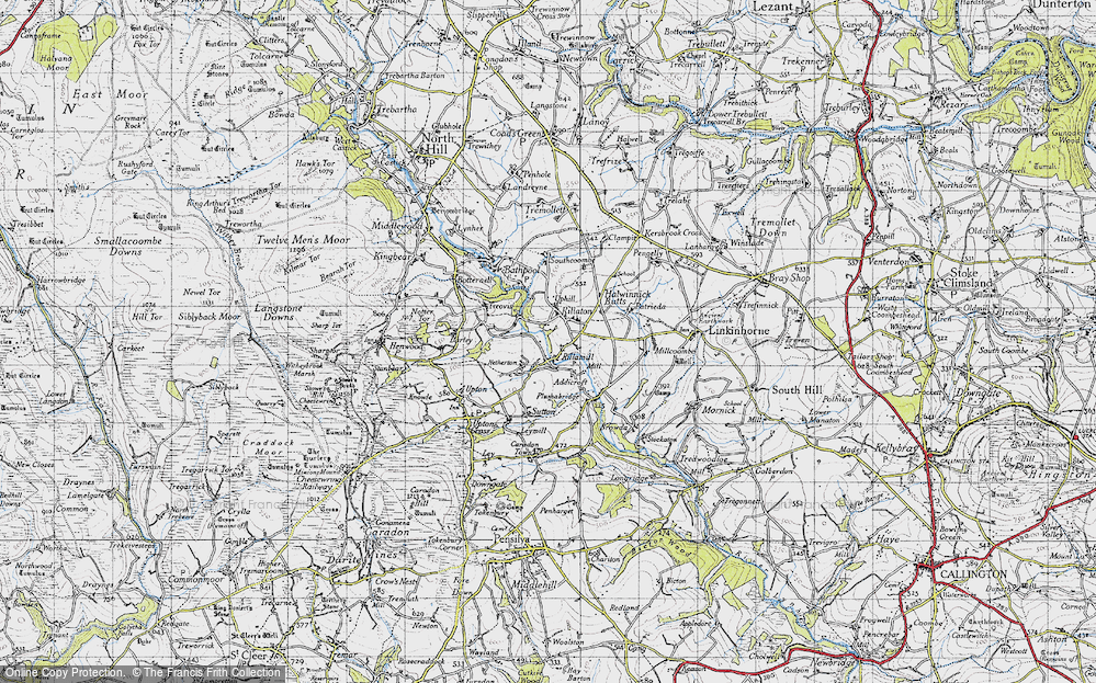 Old Map of Rillaton, 1946 in 1946