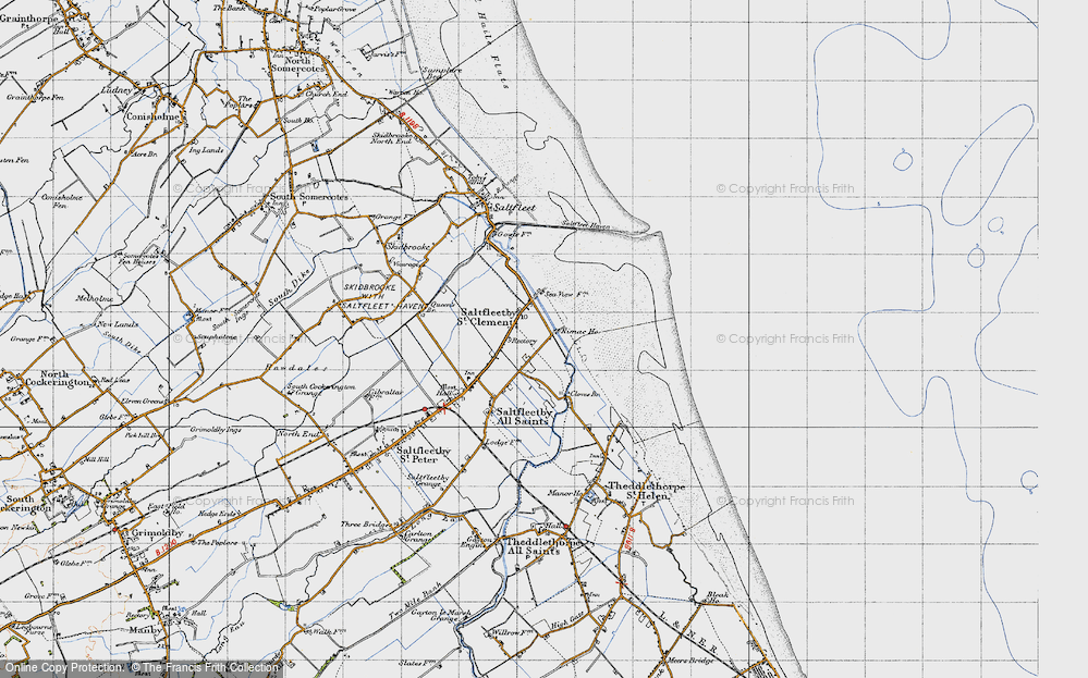 Old Map of Rimac, 1946 in 1946