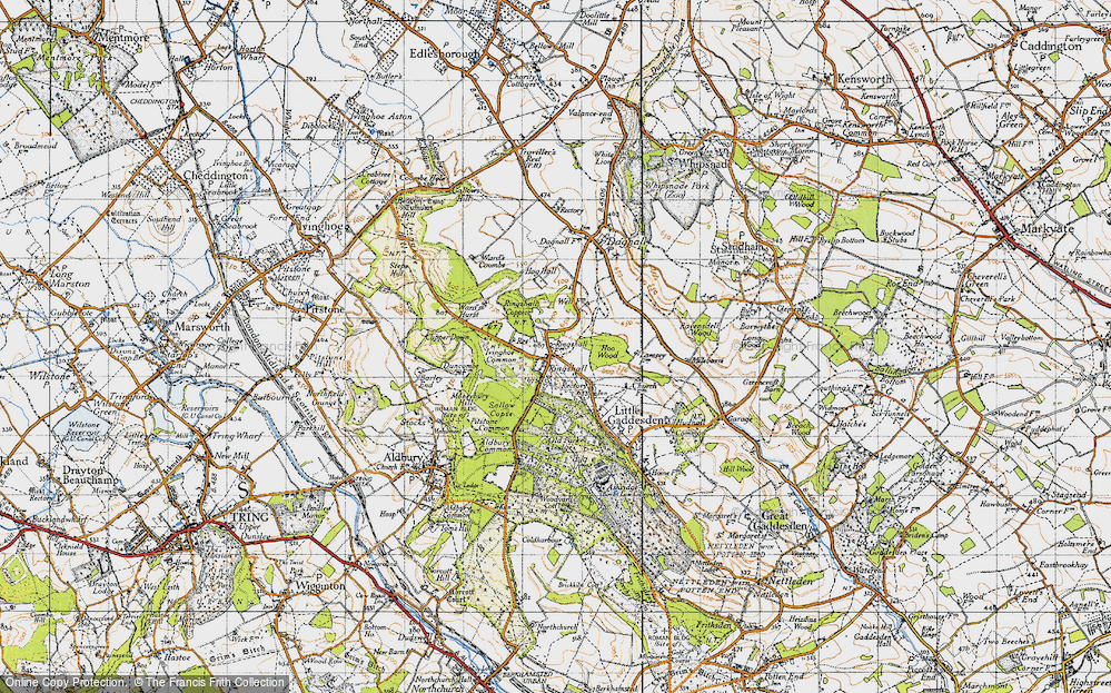 Old Map of Ringshall, 1946 in 1946