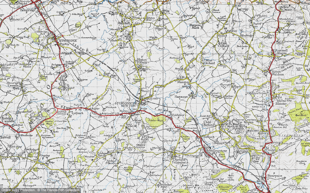 Old Map of Rixon, 1945 in 1945