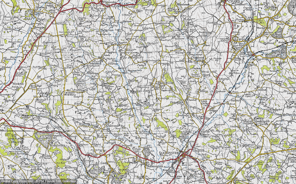 Old Map of Rock, 1946 in 1946