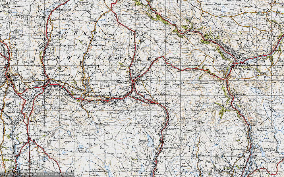 Old Map of Rockcliffe, 1947 in 1947