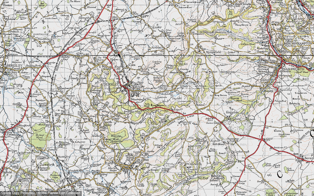 Old Map of Rockstowes, 1946 in 1946