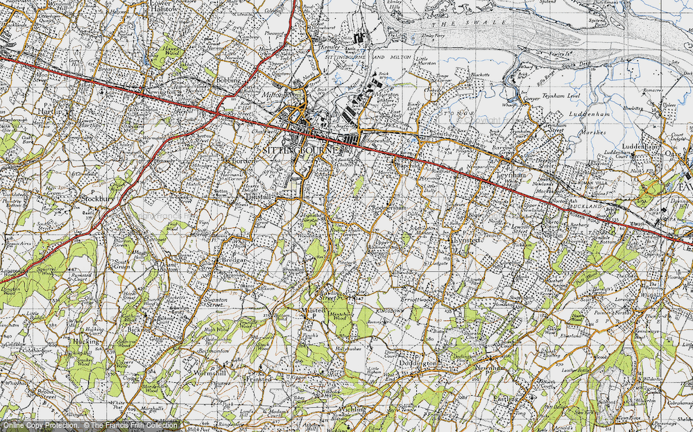 Old Map of Rodmersham Green, 1946 in 1946