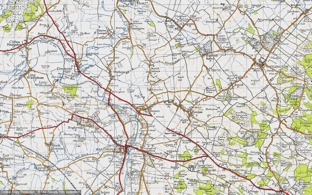 Old Map of Rokemarsh, 1947 in 1947