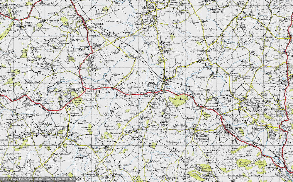 Old Map of Rolls Mill, 1945 in 1945