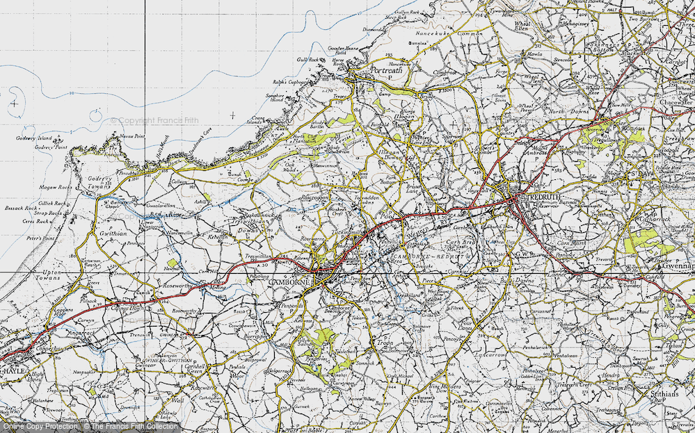 Old Map of Roskear Croft, 1946 in 1946