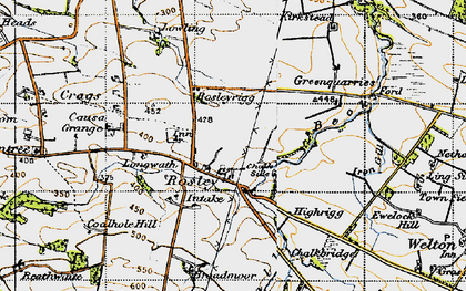 Old map of Brocklebank in 1947