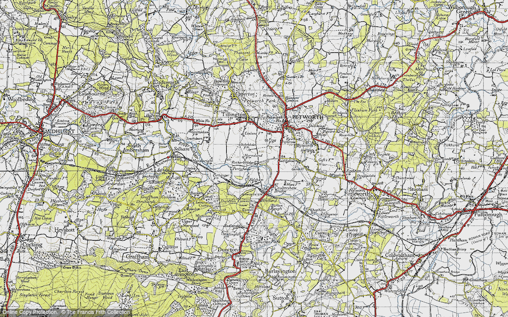 Old Maps of South Downs National Park, Sussex