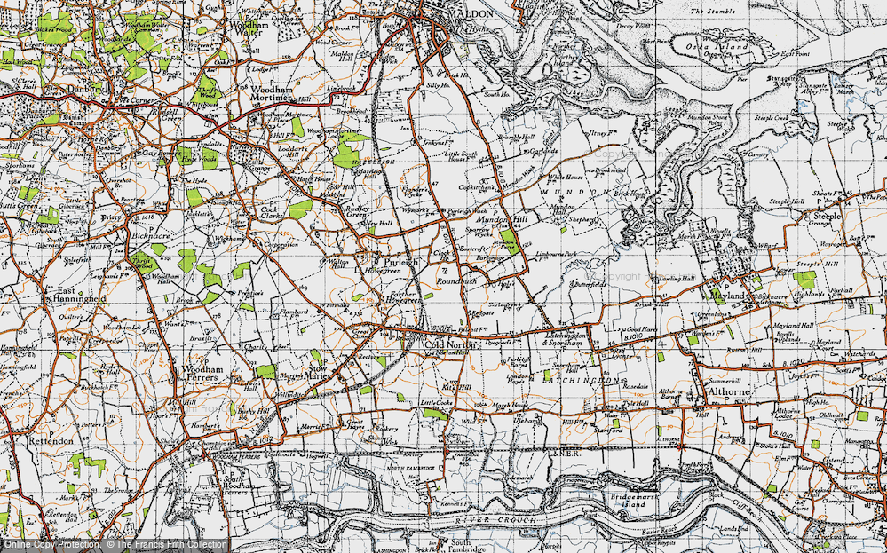 Roundbush, 1945