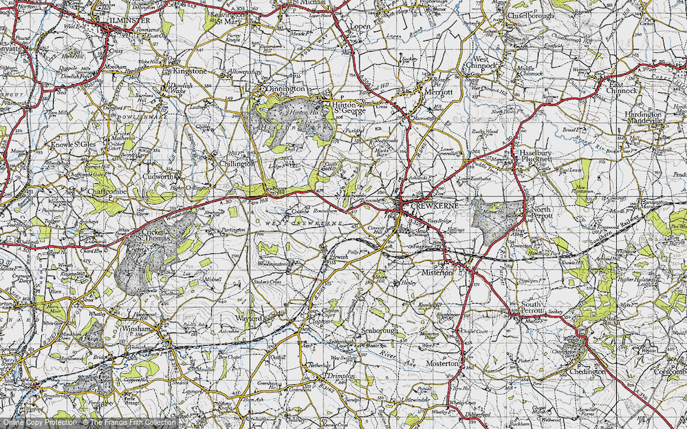 Old Map of Roundham, 1945 in 1945