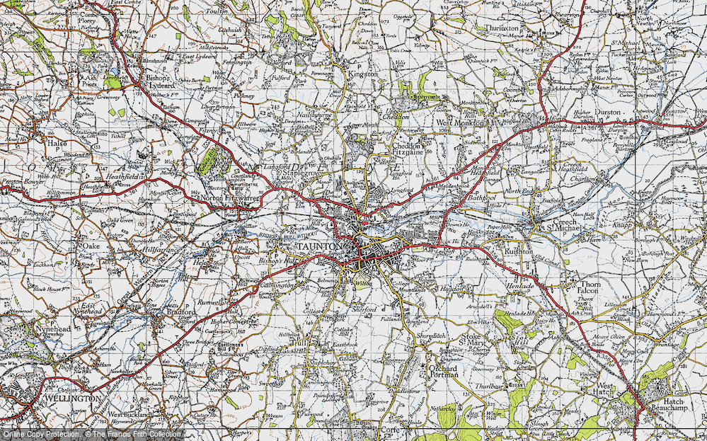 Old Map of Rowbarton, 1946 in 1946