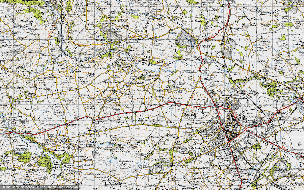 Old Map of Rowden, 1947 in 1947