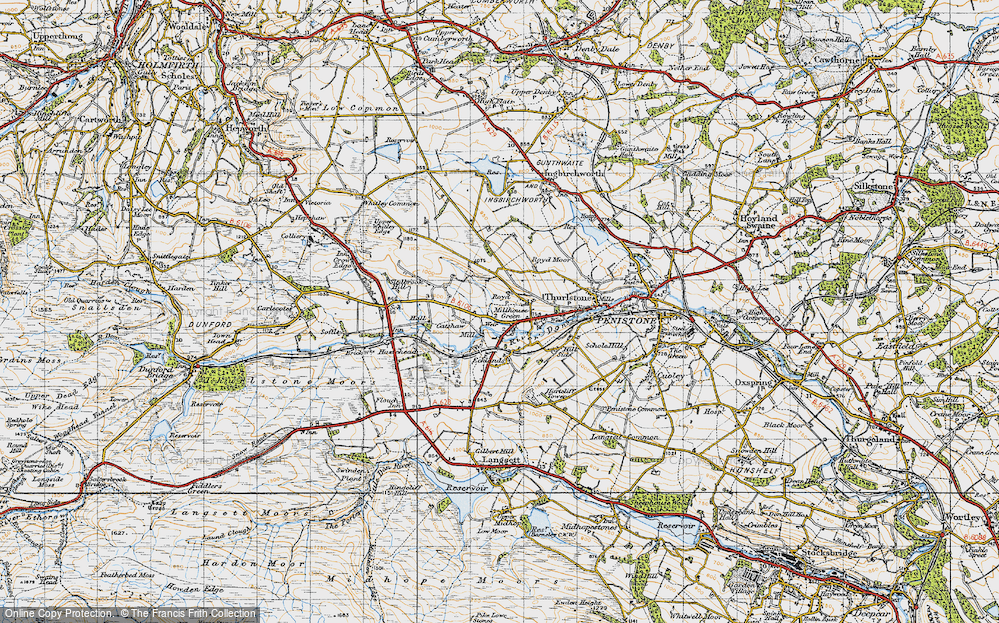 Old Map of Royd, 1947 in 1947