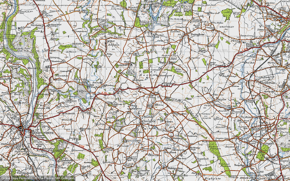 Old Map of Rudge Heath, 1946 in 1946