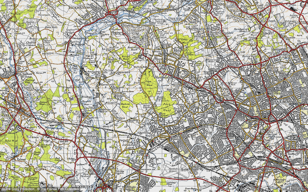 Ruislip Common, 1945