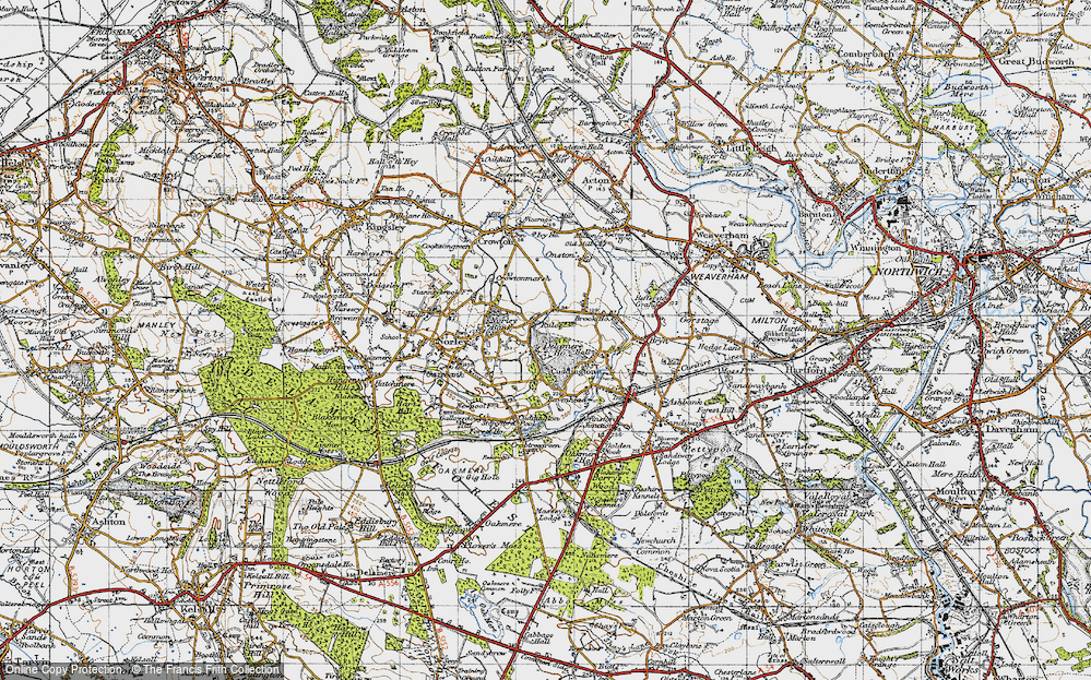 Old Map of Ruloe, 1947 in 1947