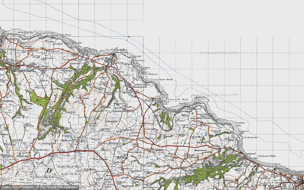 Runswick Bay, 1947