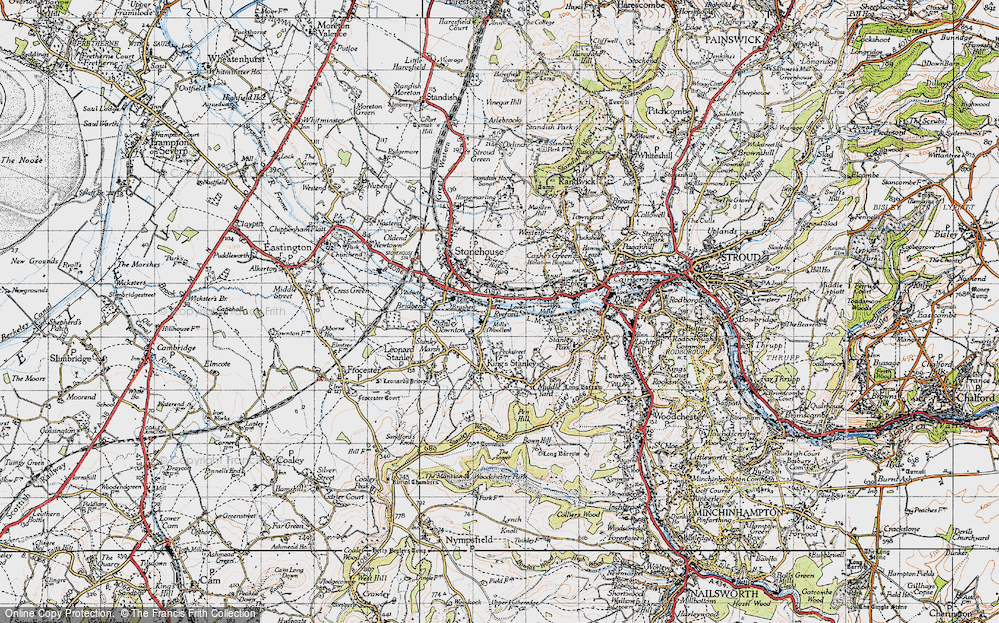 Old Map of Ryeford, 1946 in 1946