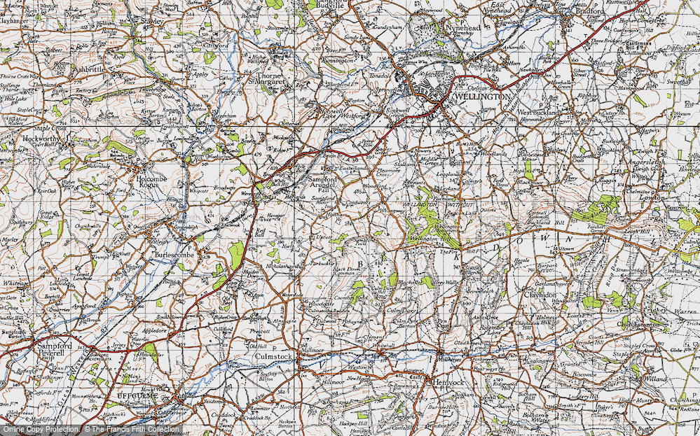 Sampford Moor, 1946