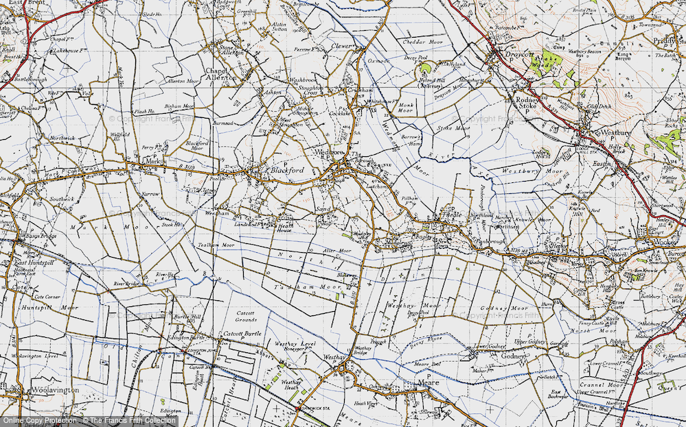 Old Map of Sand, 1946 in 1946