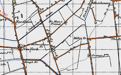 Old map of Sandy Bank in 1946