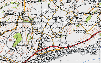 Old map of Satmar in 1947