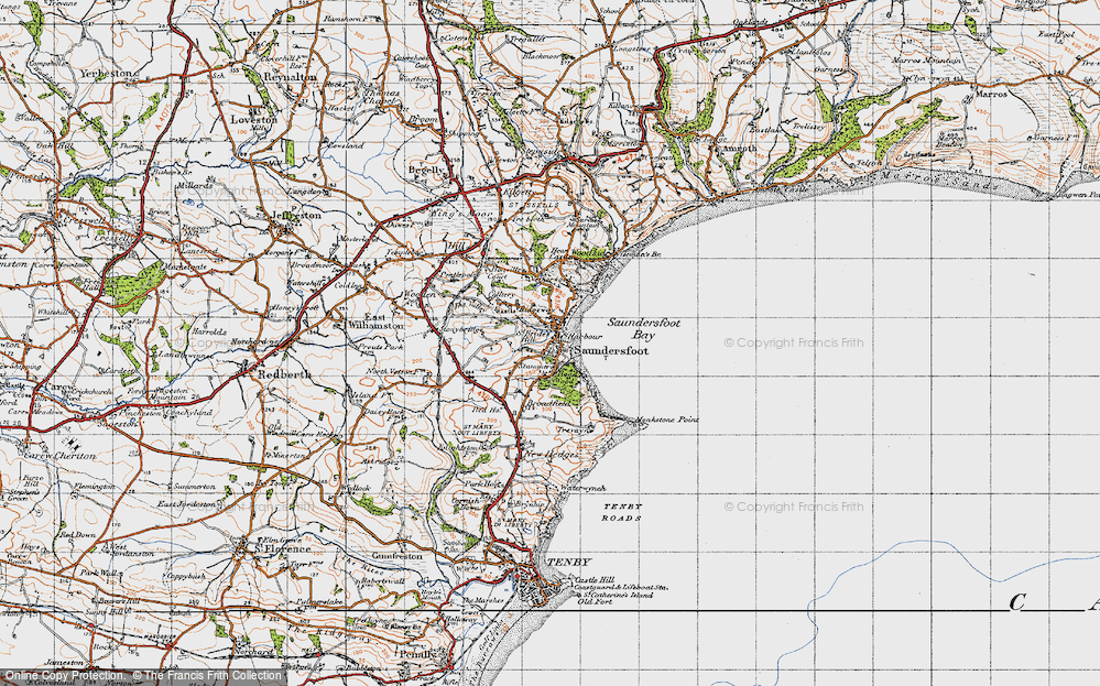 Saundersfoot, 1946