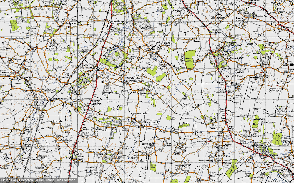 Saxlingham Green, 1946