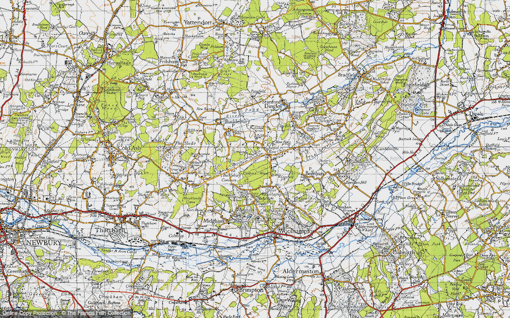 Old Map of Scotland, 1945 in 1945