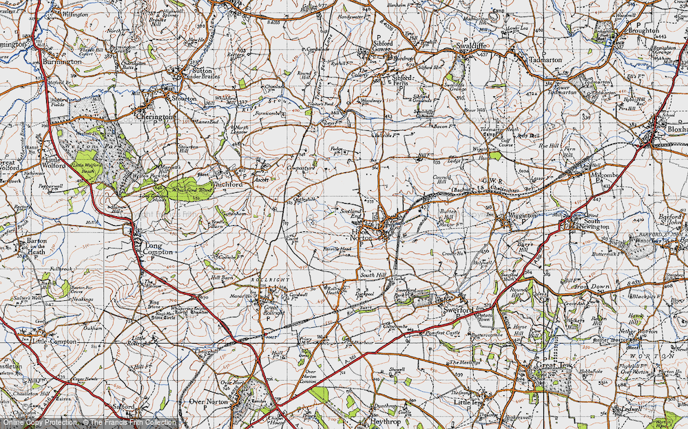 Old Map of Scotland End, 1946 in 1946