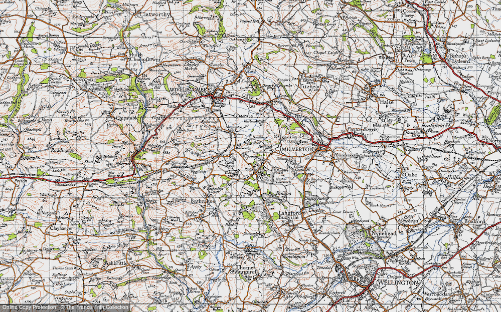 Old Map of Screedy, 1946 in 1946