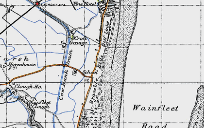 Old map of Seacroft in 1946