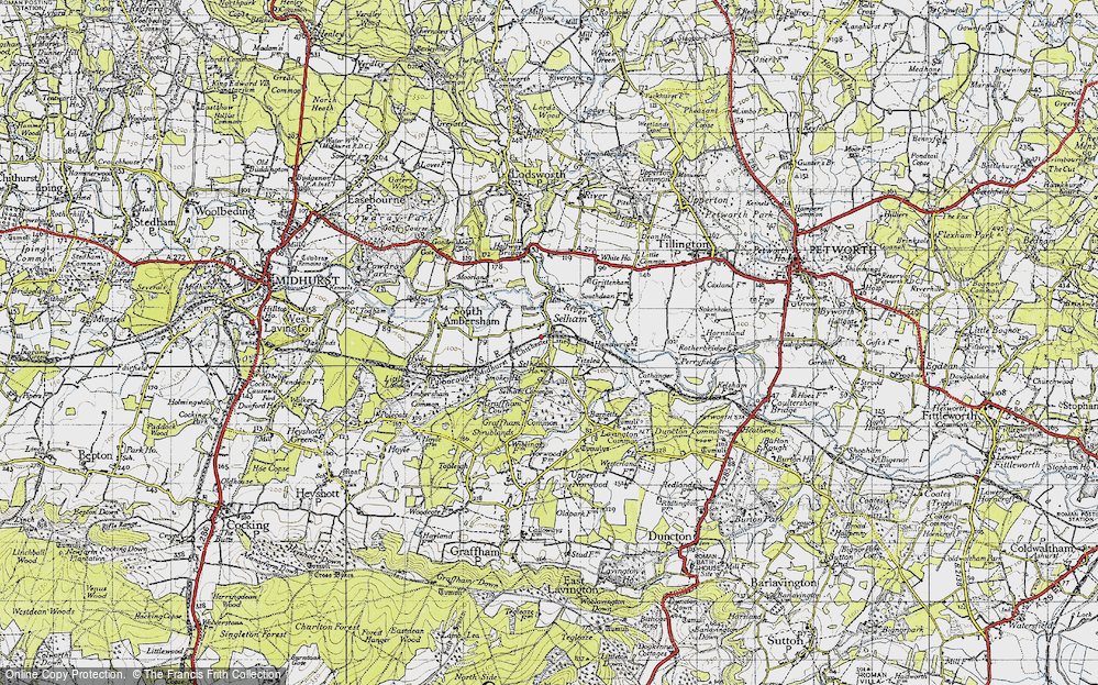 Old Map of Selham, 1940 in 1940