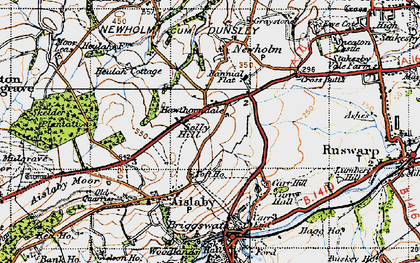 Old map of Selly Hill in 1947